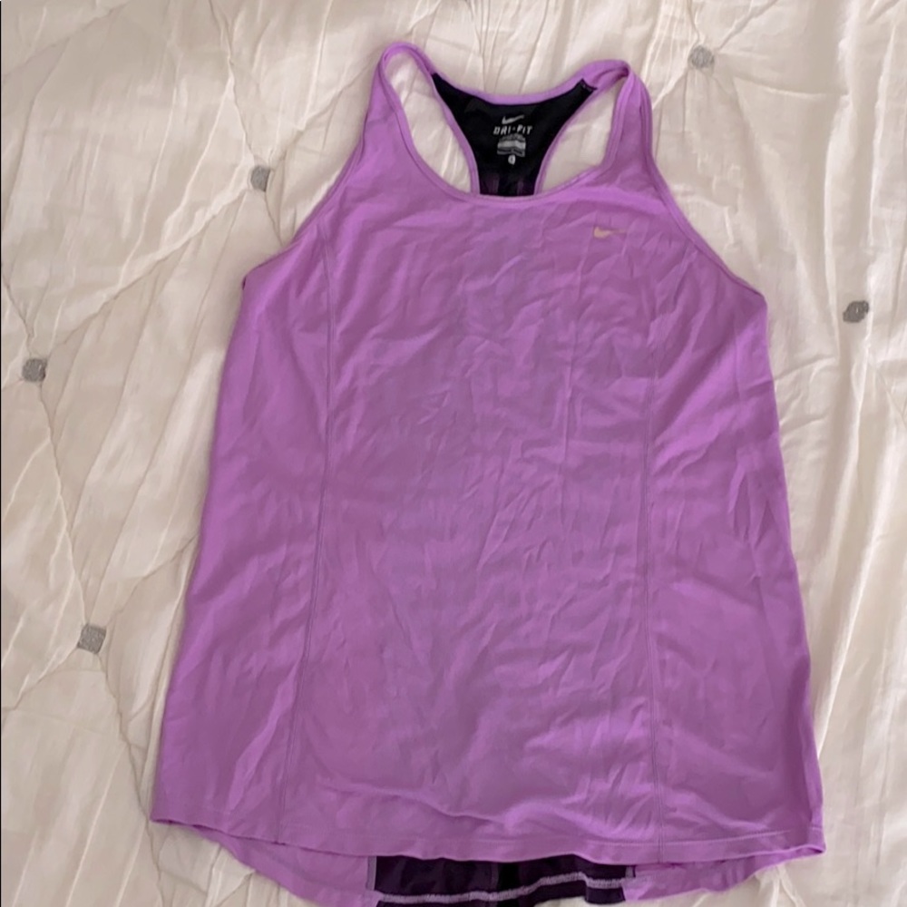 Nike running workout tank top tunic. L